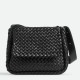 Perfette Qualità Repliche Borsa piccola Bottega Veneta Cobble Intrecciato nero Imitazione
