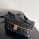 Migliore Repliche Bottega Veneta Bang Bang Vanity Case Nero Intrecciato Economiche Outlet Online