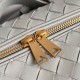 Perfette Qualità Repliche Bottega Veneta Bang Bang Vanity Case Avorio Intrecciato Imitazione