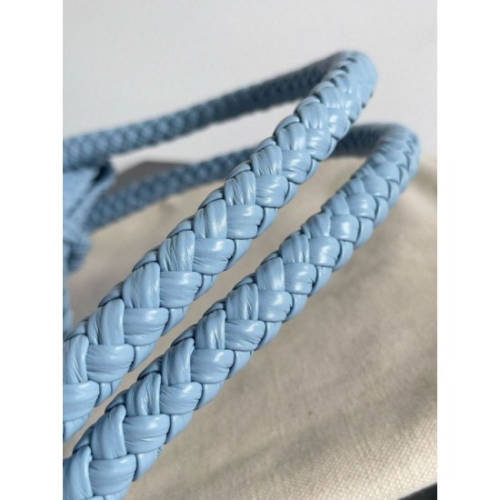 Bottega Veneta Tosca Borsa Azzurro Intrecciato Vitello Replica originale di alta qualità Miglior Falso Bottega Veneta Tosca Borsa Azzurro Intrecciato Vitello Economiche Premium