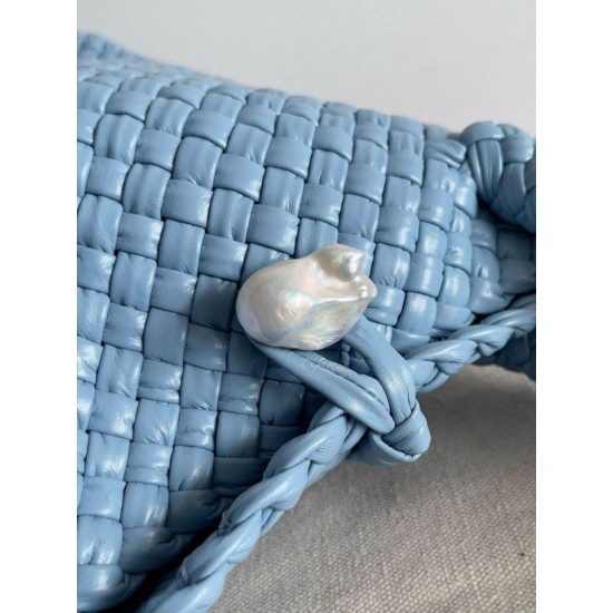 Bottega Veneta Tosca Borsa Azzurro Intrecciato Vitello Replica originale di alta qualità Miglior Falso Bottega Veneta Tosca Borsa Azzurro Intrecciato Vitello Economiche Premium