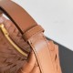 Migliore Repliche Borsa Bottega Veneta Mini Wallace vitello intrecciata marrone Economiche Outlet Online