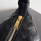 Miglior Falso Borsa Bottega Veneta Mini Wallace vitello intrecciata nera Economiche Premium