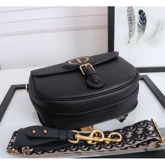 Migliore Replica Borsa grande Dior Bobby vitello martellata nera Imitazioni Outlet Italia Perfette Qualità Repliche Borsa grande Dior Bobby vitello martellata nera Imitazione