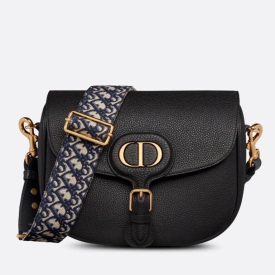 Migliore Replica Borsa grande Dior Bobby vitello martellata nera Imitazioni Outlet Italia Perfette Qualità Repliche Borsa grande Dior Bobby vitello martellata nera Imitazione