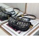 Miglior Falso Borsa Dior Bobby East-West tela Dior Oblique blu Economiche Premium