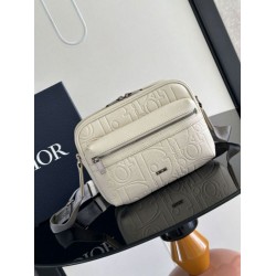 Migliore Repliche Dior Rider 2.0 Zipped Messenger Borsa Beige Gravity Economiche Outlet Online