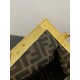 Miglior Falso Borsa piccola Fendi First paglia di rafia naturale Economiche Premium