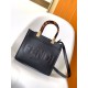 Miglior Falso Borsa tote piccola Fendi Sunshine vitello nera Economiche Premium