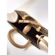 Replica perfetta Borsa tote piccola Fendi Sunshine tessuto jacquard FF marrone Imitazione Outlet Online