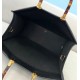 Replica perfetta Fendi Sunshine Medium Shopper Borsa vitello nera Imitazione Outlet Online