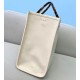 Replica perfetta Fendi Sunshine Medium Shopper Borsa vitello bianca Imitazione Outlet Online
