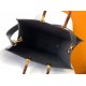 Migliore Repliche Borsa tote media Fendi Sunshine vitello FF nera Economiche Outlet Online