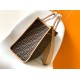 Replica perfetta Borsa tote media Fendi Sunshine tessuto jacquard FF marrone Imitazione Outlet Online