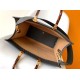Replica perfetta Borsa tote media Fendi Sunshine nera con logo pitone Imitazione Outlet Online