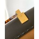 Replica perfetta Borsa tote media Fendi Sunshine nera con logo pitone Imitazione Outlet Online
