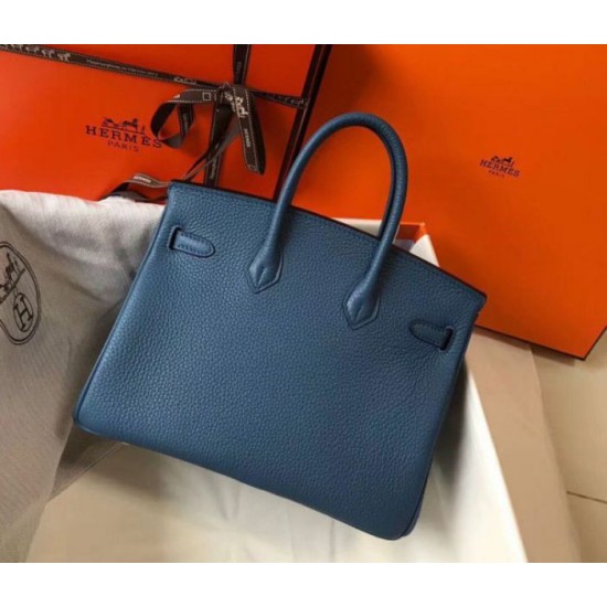 Perfette Qualità Repliche Borsa Hermes Birkin 25cm blu agata Clemence Imitazione Replica perfetta Borsa Hermes Birkin 25cm blu agata Clemence Imitazione Outlet Online