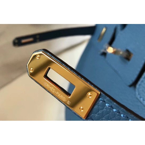 Perfette Qualità Repliche Borsa Hermes Birkin 25cm blu agata Clemence Imitazione Replica perfetta Borsa Hermes Birkin 25cm blu agata Clemence Imitazione Outlet Online
