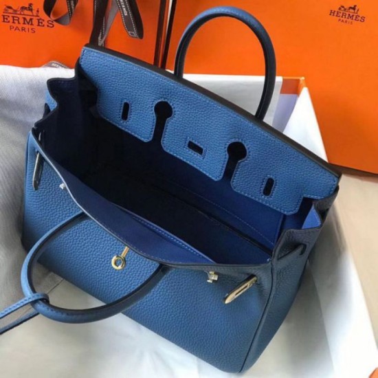 Perfette Qualità Repliche Borsa Hermes Birkin 25cm blu agata Clemence Imitazione Replica perfetta Borsa Hermes Birkin 25cm blu agata Clemence Imitazione Outlet Online