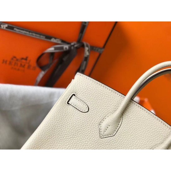 Migliore Repliche Hermes Birkin 25cm Borsa Beton Clemence Economiche Outlet Online