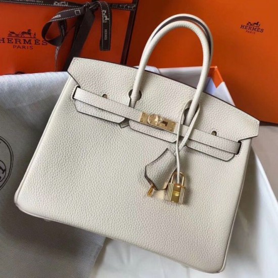 Migliore Repliche Hermes Birkin 25cm Borsa Beton Clemence Economiche Outlet Online