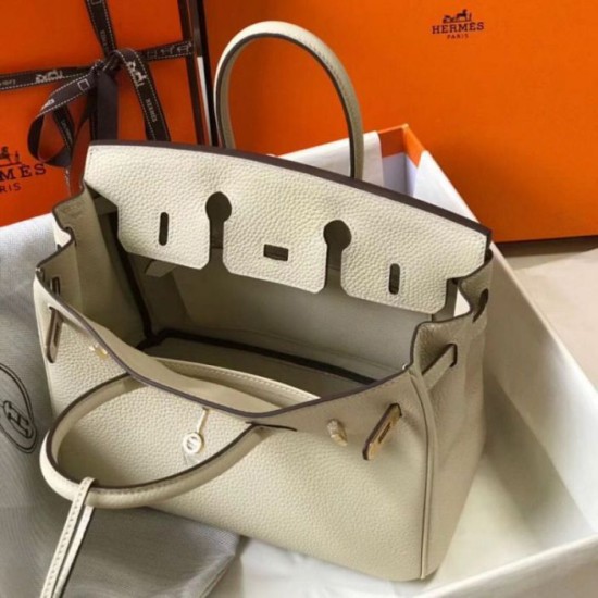 Migliore Repliche Hermes Birkin 25cm Borsa Beton Clemence Economiche Outlet Online