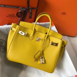 Hermes Birkin 25cm Borsa Soleil Clemence Replica originale di alta qualità Perfette Qualità Repliche Hermes Birkin 25cm Borsa Soleil Clemence Imitazione