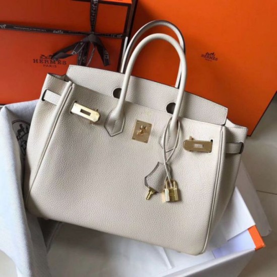 Migliore Repliche Hermes Birkin 30cm Borsa Beton Clemence Economiche Outlet Online