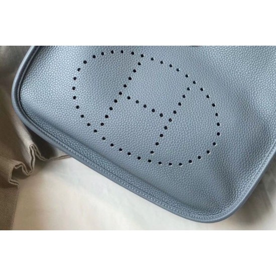 Miglior Falso Hermes Evelyne III 29 PM Borsa Blue Lin Clemence Economiche Premium