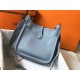 Miglior Falso Hermes Evelyne III 29 PM Borsa Blue Lin Clemence Economiche Premium