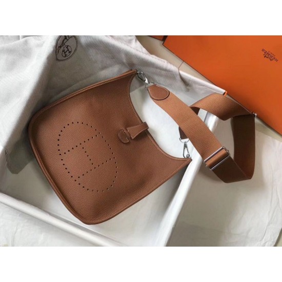 Perfette Qualità Repliche Hermes Evelyne III 29 PM Borsa Oro Clemence Imitazione