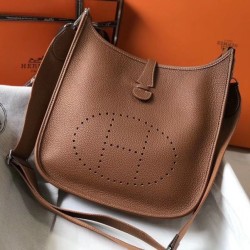 Perfette Qualità Repliche Hermes Evelyne III 29 PM Borsa Oro Clemence Imitazione