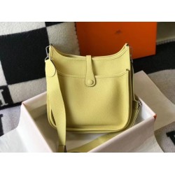 Replica perfetta Hermes Evelyne III 29 PM Borsa Jaune Poussin Clemence Imitazione Outlet Online