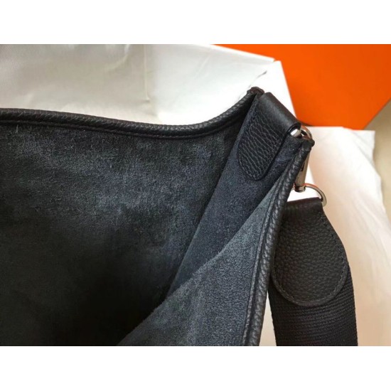 Miglior Falso Hermes Evelyne III 29 PM Borsa Nero Clemence Economiche Premium
