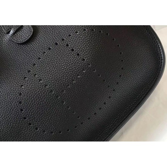 Miglior Falso Hermes Evelyne III 29 PM Borsa Nero Clemence Economiche Premium
