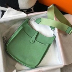 Replica perfetta Hermes Evelyne III 29 PM Borsa Vert Criquet Clemence Imitazione Outlet Online