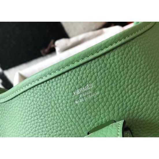 Replica perfetta Hermes Evelyne III 29 PM Borsa Vert Criquet Clemence Imitazione Outlet Online
