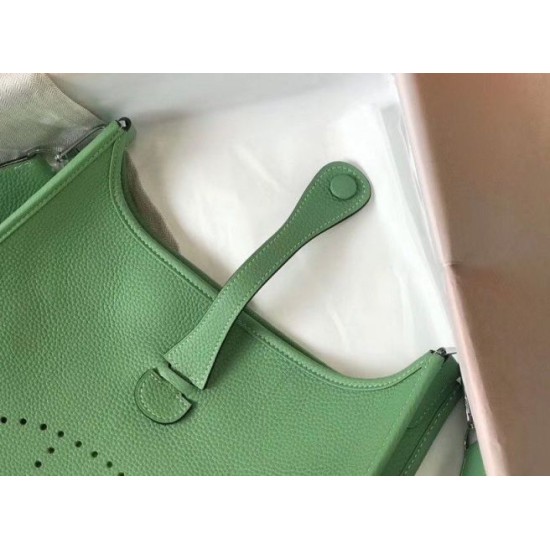 Replica perfetta Hermes Evelyne III 29 PM Borsa Vert Criquet Clemence Imitazione Outlet Online