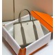 Miglior Falso Hermes Garden Party 36cm Borsa Toile e Talpa Economiche Premium