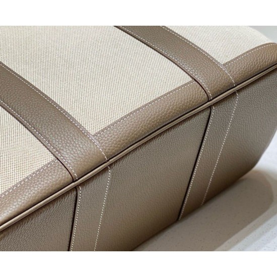 Miglior Falso Hermes Garden Party 36cm Borsa Toile e Talpa Economiche Premium