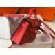 Migliore Repliche Hermes Kelly Mini II Borsa Rouge Casaque Epsom Economiche Outlet Online