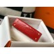 Perfette Qualità Repliche Hermes Kelly Mini II Borsa Rosso Embossed Crocodile Imitazione