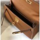 Migliore Repliche Hermes Kelly Mini II Borsa Gold Epsom Economiche Outlet Online