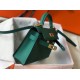 Miglior Falso Hermes Kelly Mini II Borsa Malachite Epsom Economiche Premium
