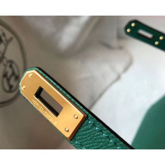 Miglior Falso Hermes Kelly Mini II Borsa Malachite Epsom Economiche Premium