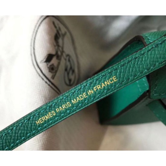 Miglior Falso Hermes Kelly Mini II Borsa Malachite Epsom Economiche Premium