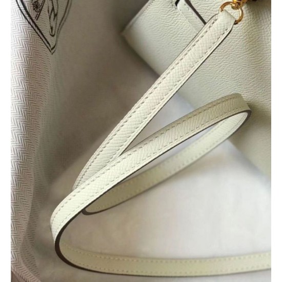 Miglior Falso Hermes Kelly Mini II Borsa Bianco Epsom Economiche Premium