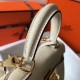 Miglior Falso Borsa Hermes Mini Kelly 20cm Craie Clemence Economiche Premium