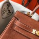 Migliore Replica Borsa Hermes Mini Kelly 20cm marrone Clemence Imitazioni Outlet Italia Perfette Qualità Repliche Borsa Hermes Mini Kelly 20cm marrone Clemence Imitazione