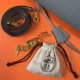 Replica perfetta Hermes Kelly 28cm Retourne Borsa Blue Lin Clemence Imitazione Outlet Online